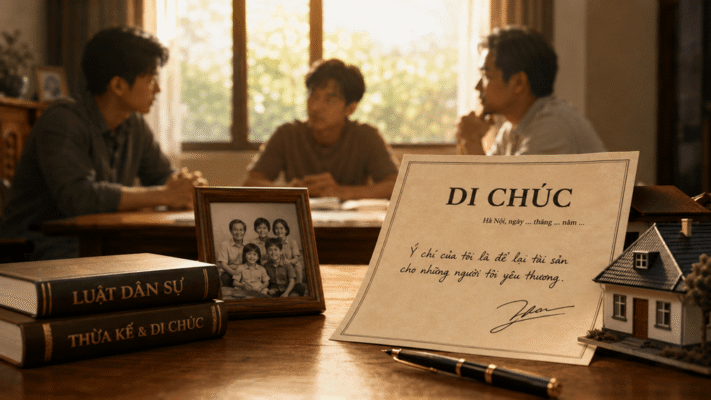 di chúc và thừa kế