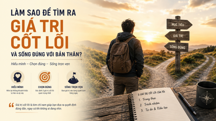 giá trị cốt lõi của bản thân
