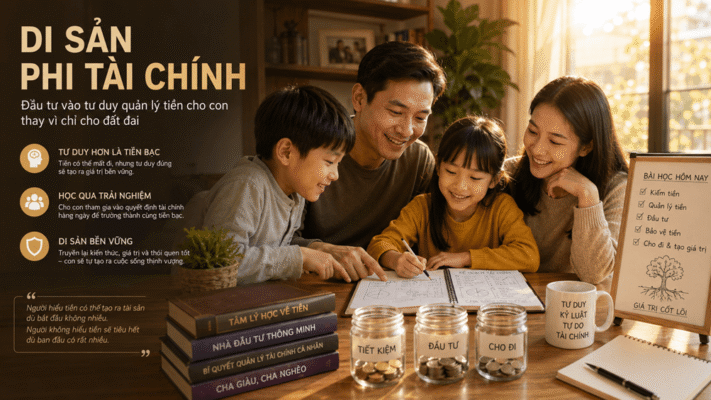giáo dục tài chính cho con
