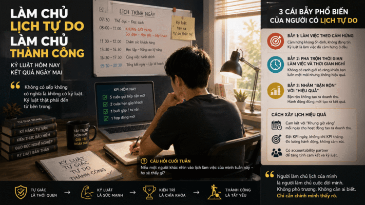 kỷ luật tự giác trong nghề bảo hiểm
