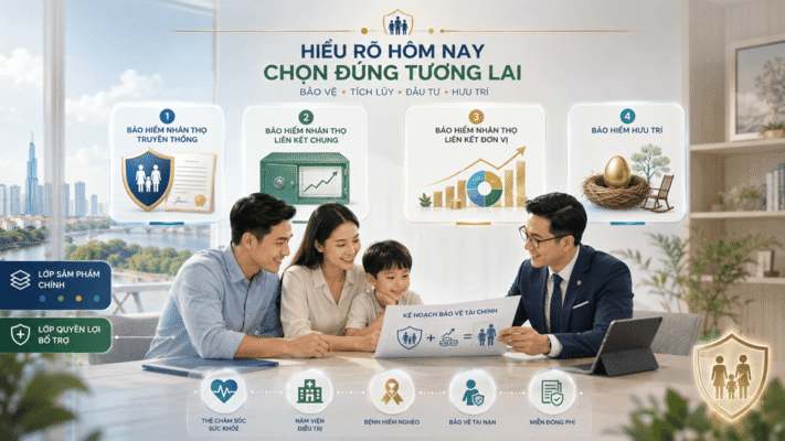 các loại sản phẩm bảo hiểm nhân thọ