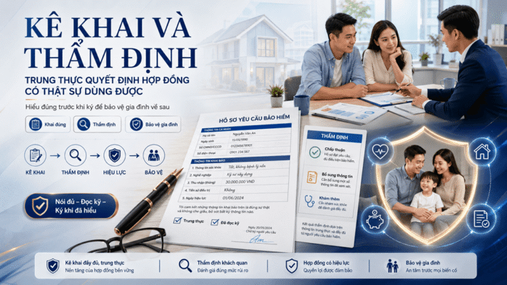 kê khai thẩm định bảo hiểm