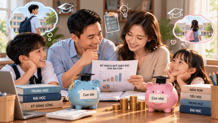 quỹ giáo dục hai con